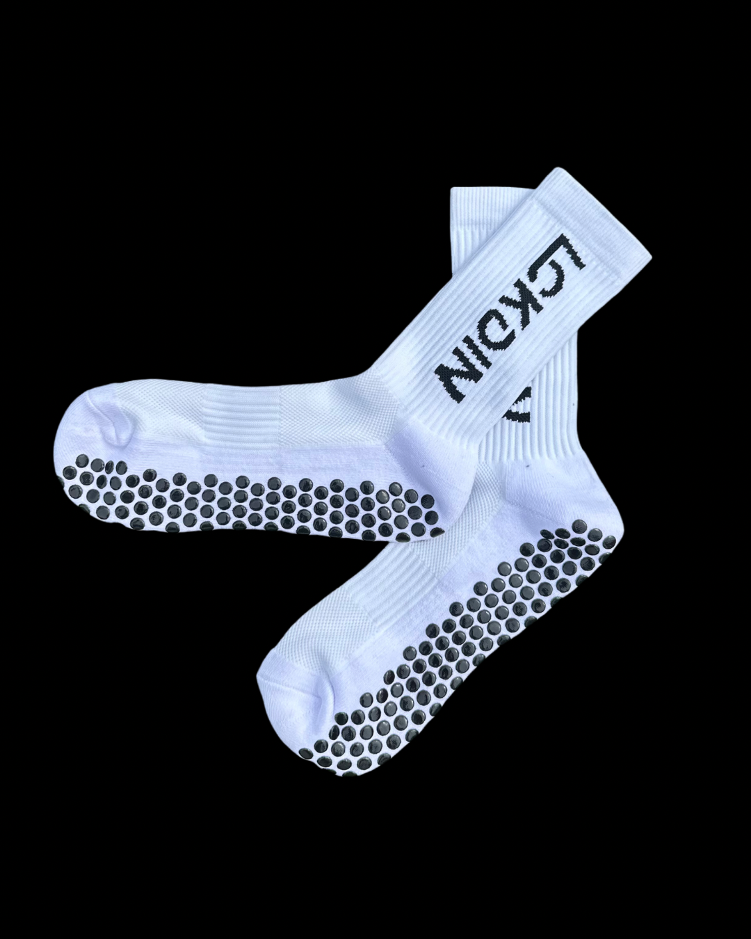 White Grip socks